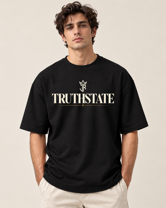 TRUTHSTATE Minimal Oversized T-Shirt