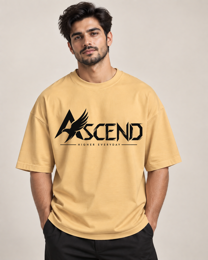 ASCEND Eagle Oversized Graphic T-Shirt