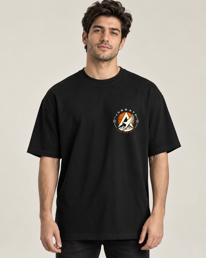 BE YOUR HERO Oversized Graphic T-Shirt