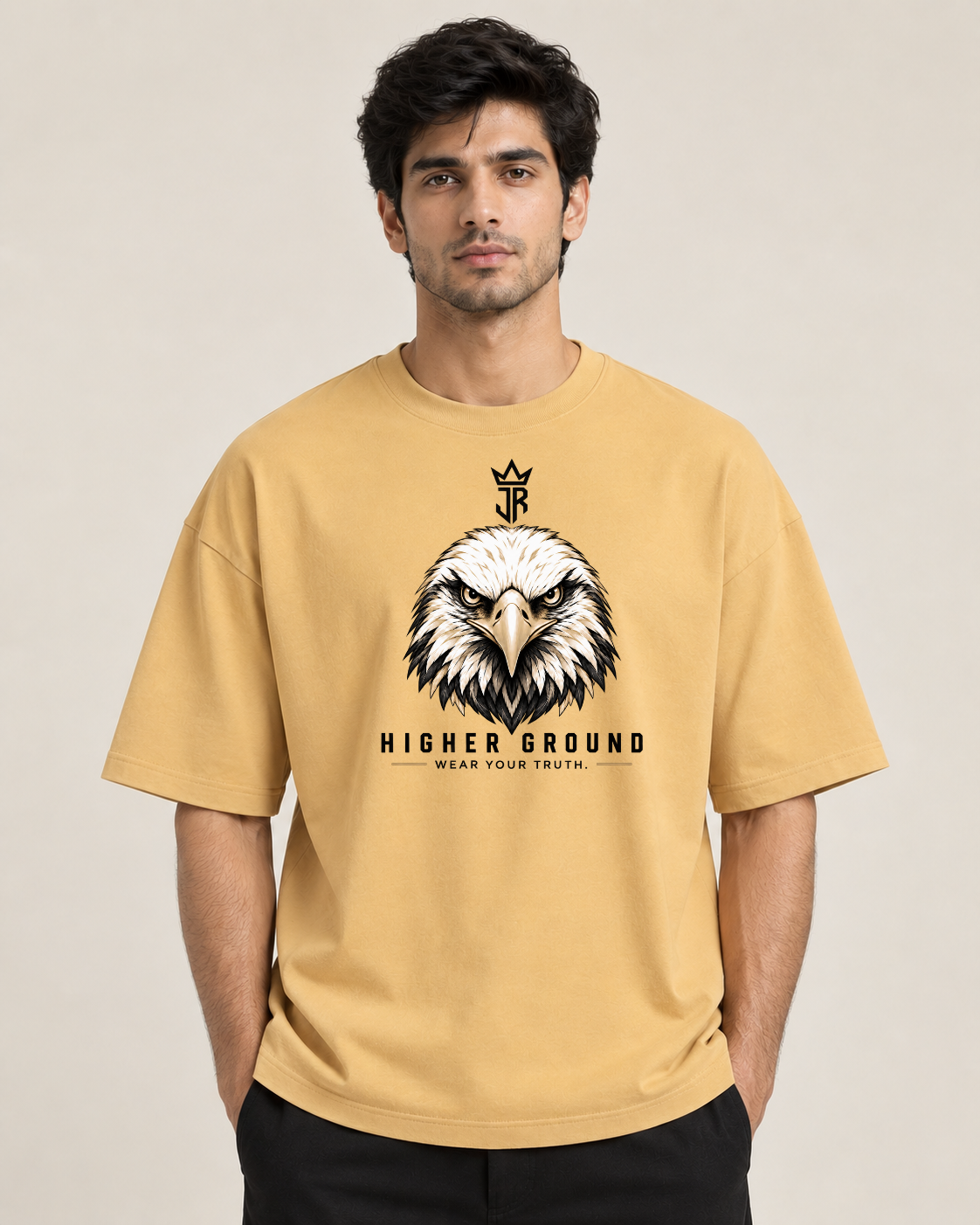 Find Your Freedom Eagle Oversized T-Shirt