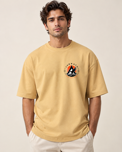 BE YOUR HERO Oversized Graphic T-Shirt