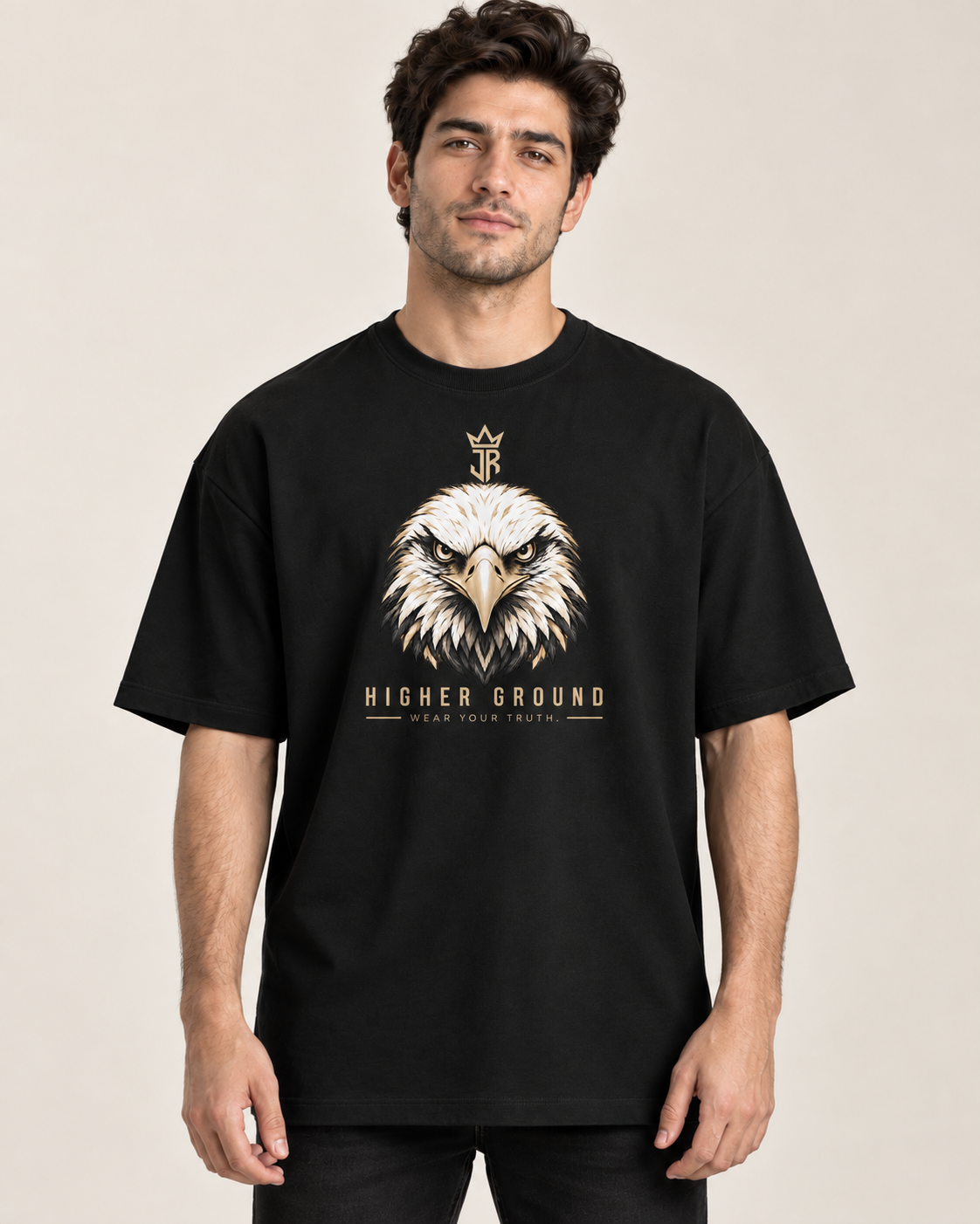 Find Your Freedom Eagle Oversized T-Shirt