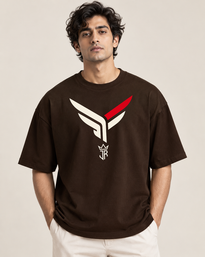 JUST ROADS. Oversized Biker T-Shirt