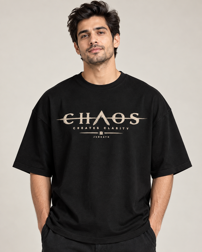 Chaos Oversized Graphic T-Shirt