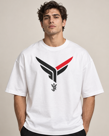 JUST ROADS. Oversized Biker T-Shirt