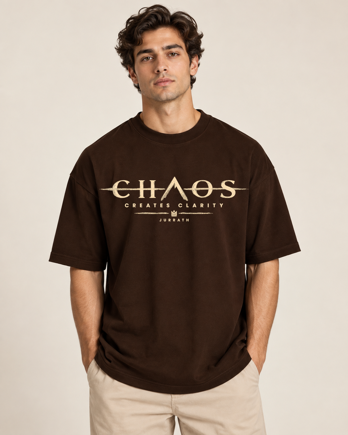 Chaos Oversized Graphic T-Shirt