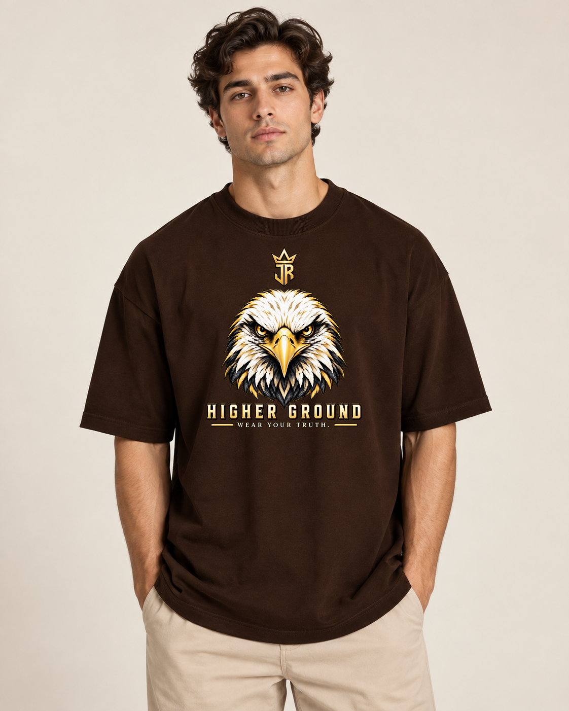 Find Your Freedom Eagle Oversized T-Shirt