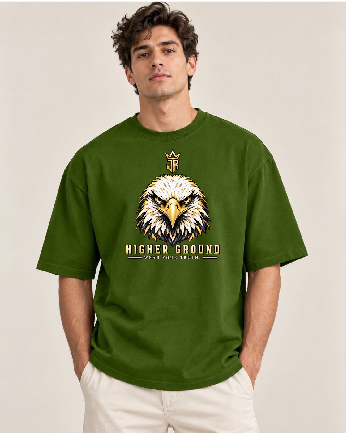 Find Your Freedom Eagle Oversized T-Shirt