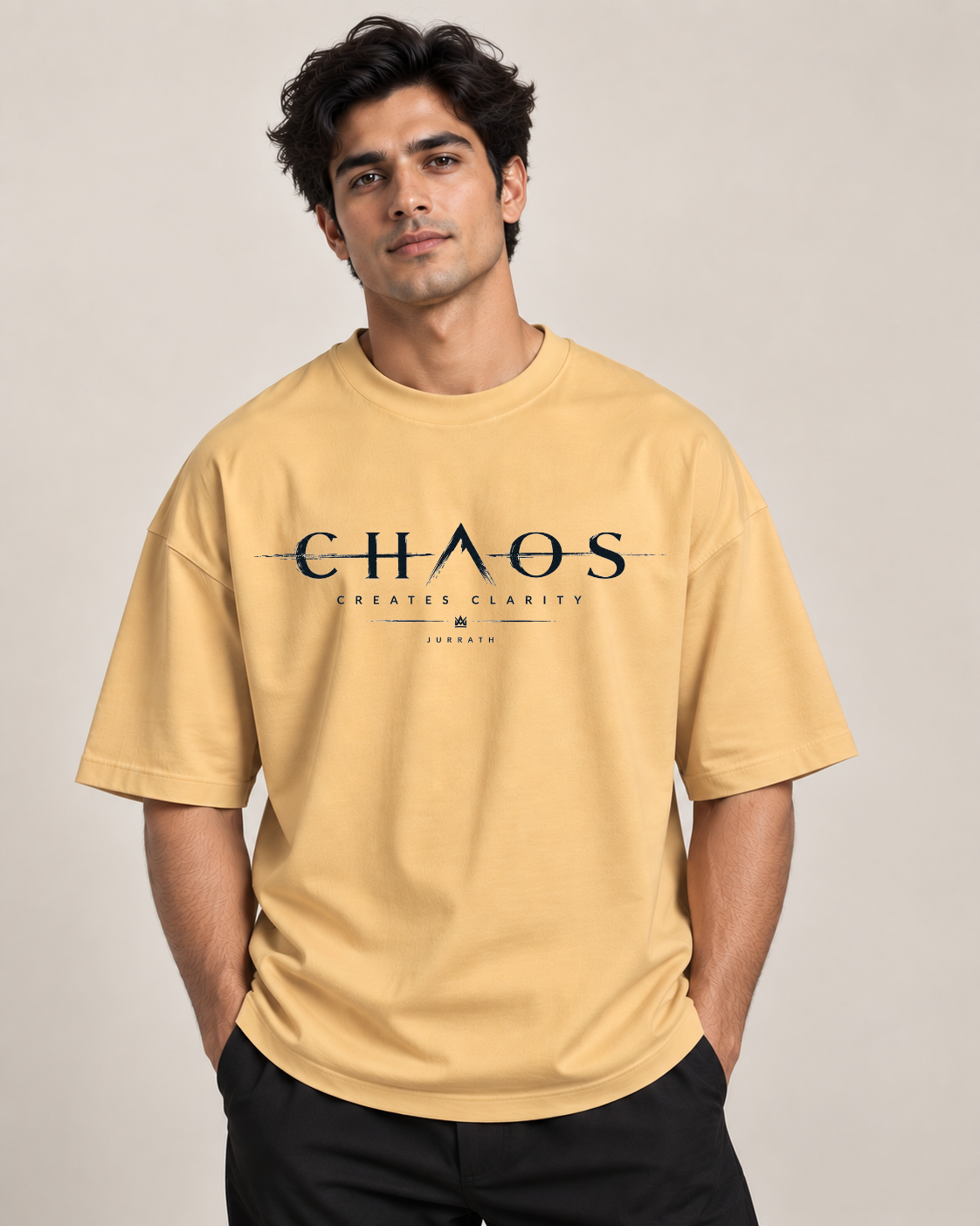 Chaos Oversized Graphic T-Shirt