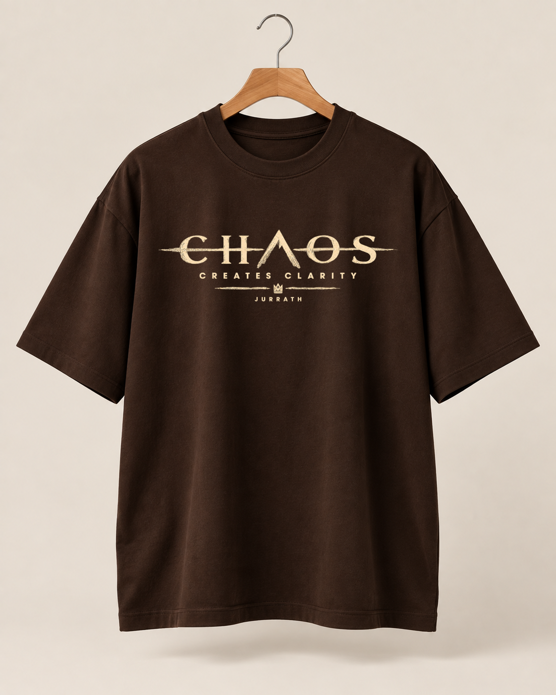 Chaos Oversized Graphic T-Shirt