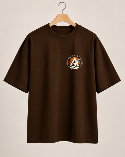 BE YOUR HERO Oversized Graphic T-Shirt