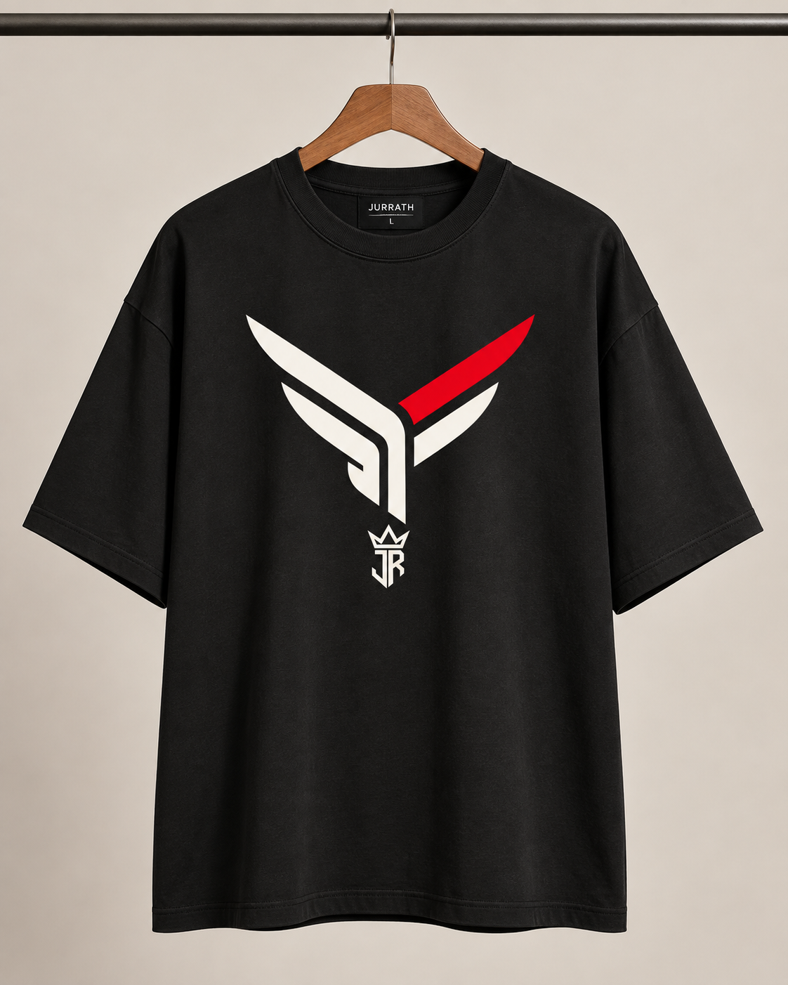 JUST ROADS. Oversized Biker T-Shirt