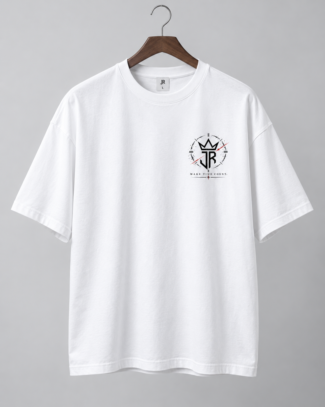 STOP WAITING. START LIVING. Oversized Graphic T-Shirt