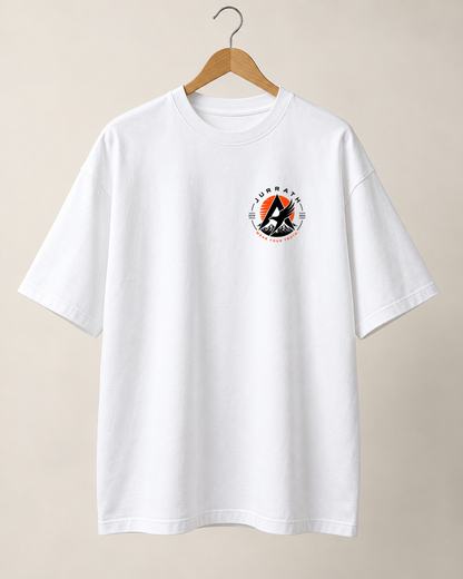 BE YOUR HERO Oversized Graphic T-Shirt