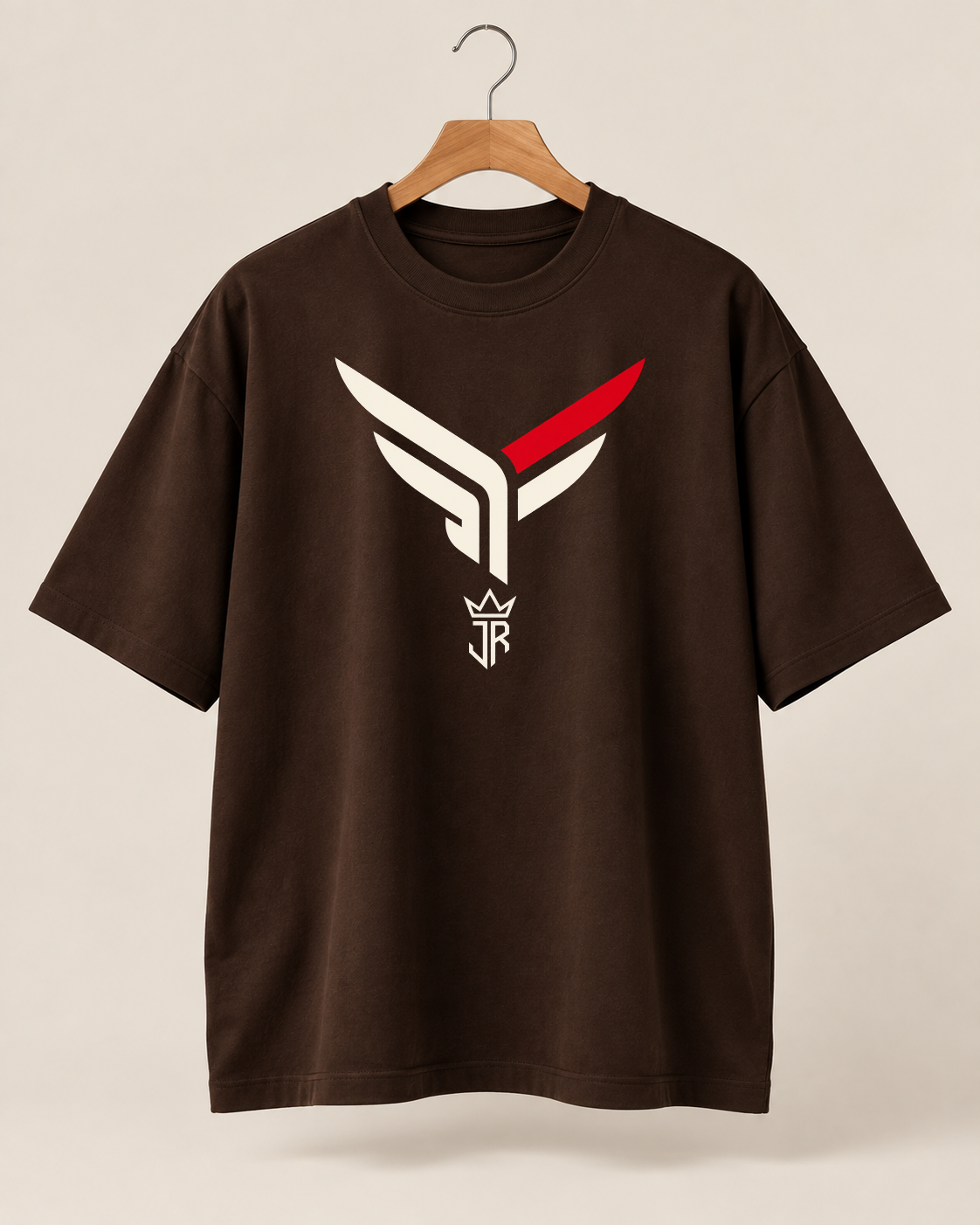 JUST ROADS. Oversized Biker T-Shirt