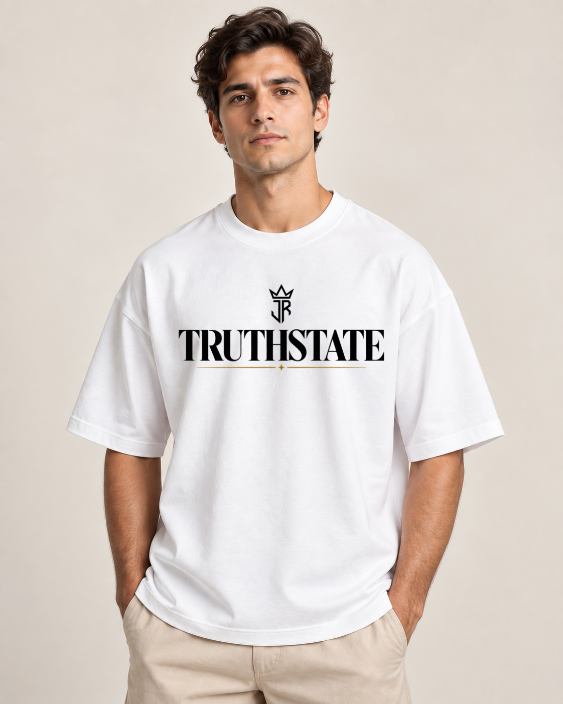 TRUTHSTATE Minimal Oversized T-Shirt