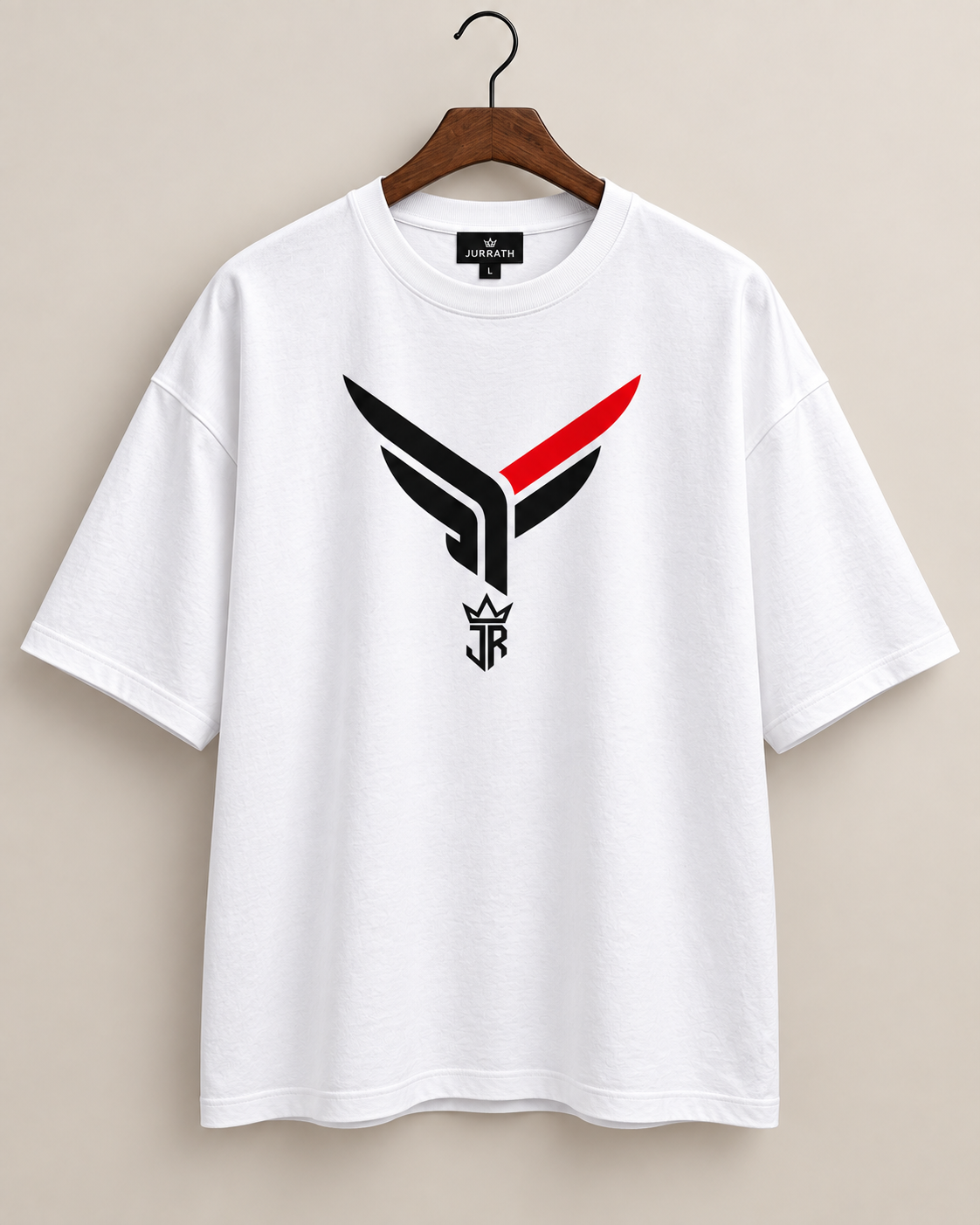 JUST ROADS. Oversized Biker T-Shirt