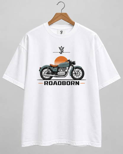 ROADBORN Classic Ride Oversized Biker T-Shirt
