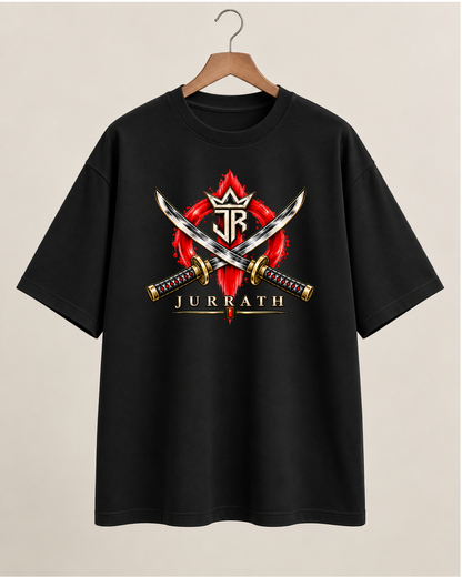 Samurai Oversized Graphic T-Shirt