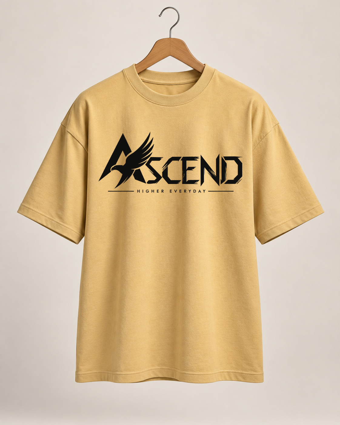 ASCEND Eagle Oversized Graphic T-Shirt