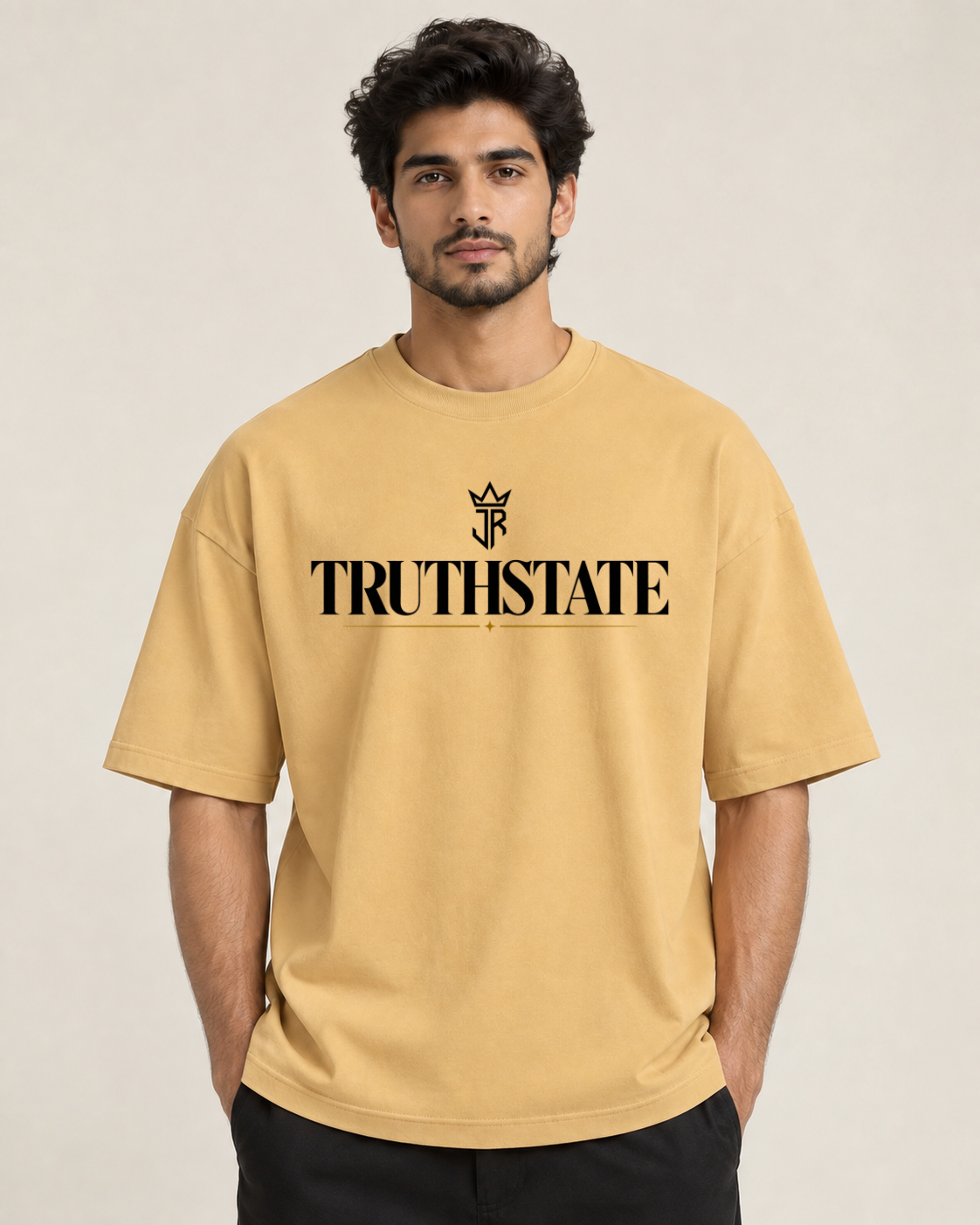TRUTHSTATE Minimal Oversized T-Shirt