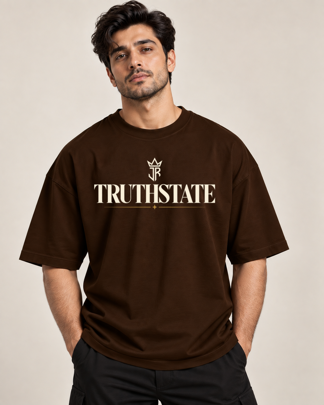 TRUTHSTATE Minimal Oversized T-Shirt