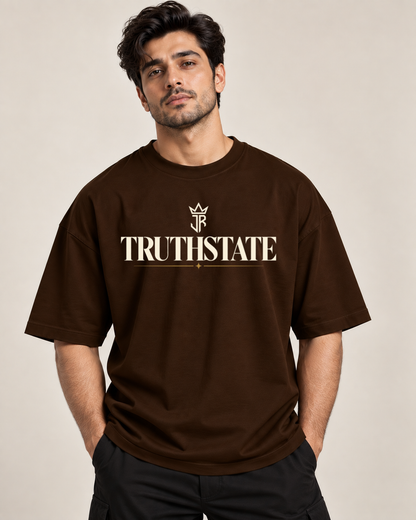TRUTHSTATE Minimal Oversized T-Shirt