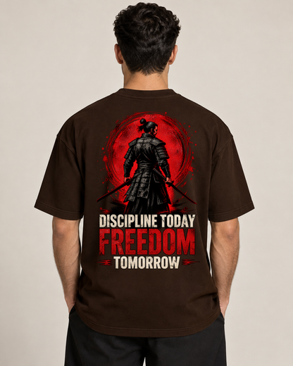 Samurai Oversized Graphic T-Shirt