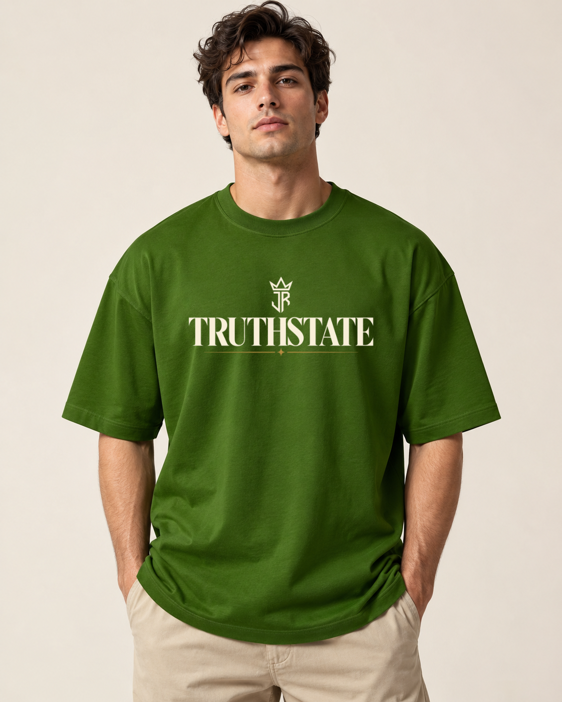 TRUTHSTATE Minimal Oversized T-Shirt