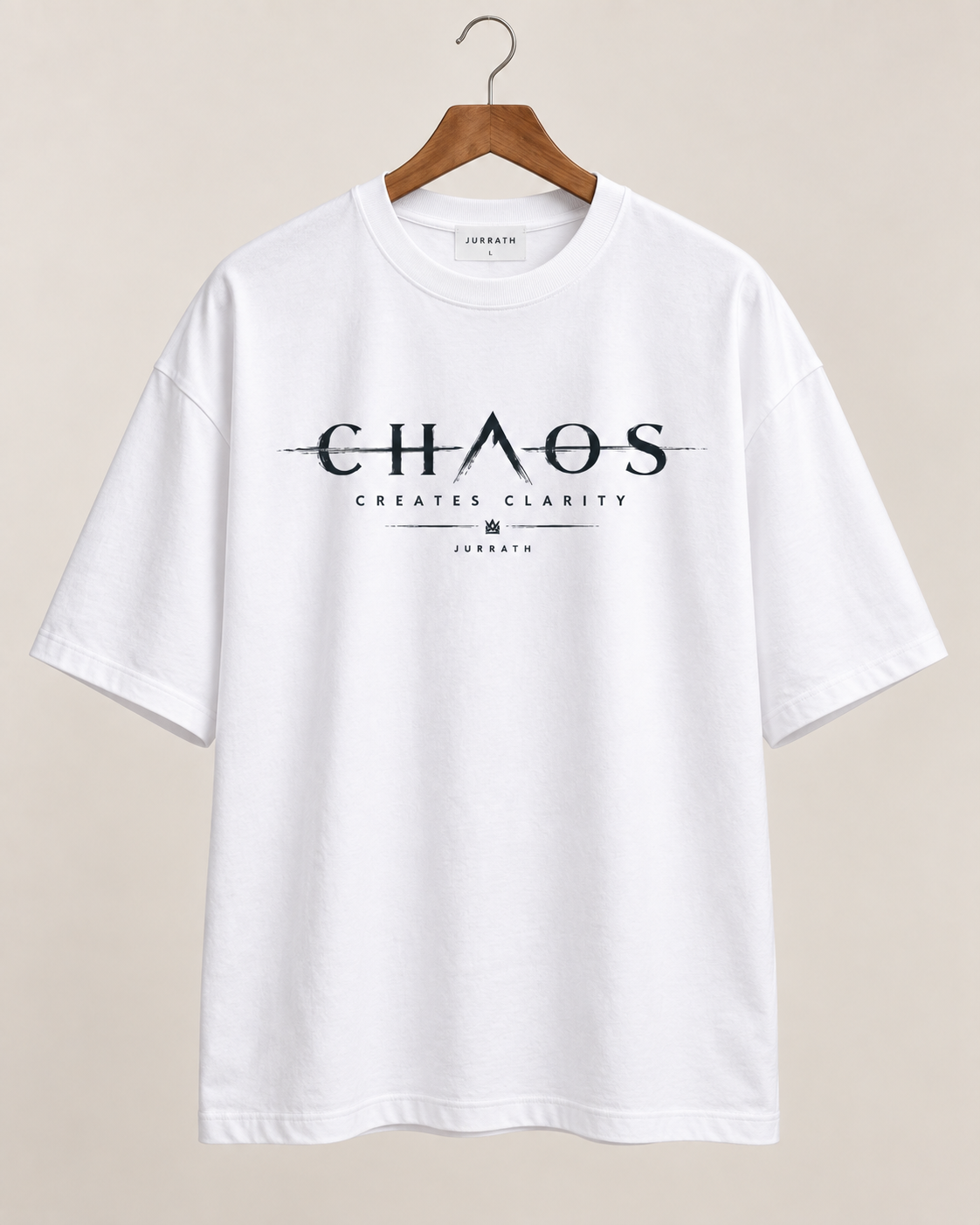 Chaos Oversized Graphic T-Shirt