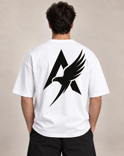 ASCEND Eagle Oversized Graphic T-Shirt
