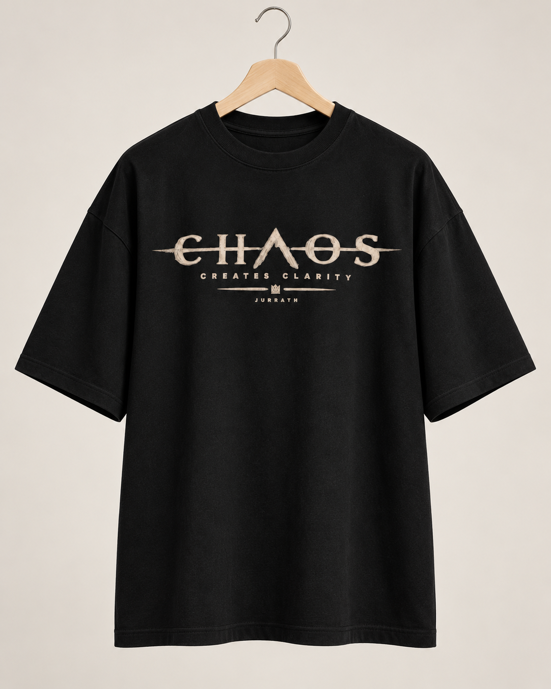 Chaos Oversized Graphic T-Shirt