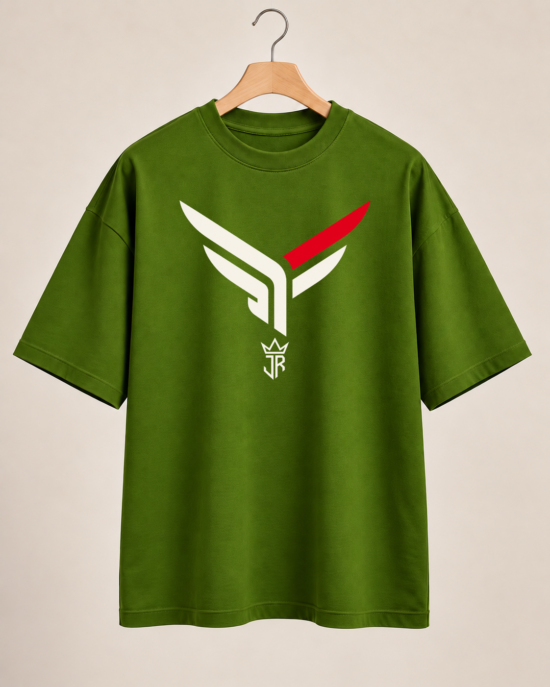 JUST ROADS. Oversized Biker T-Shirt