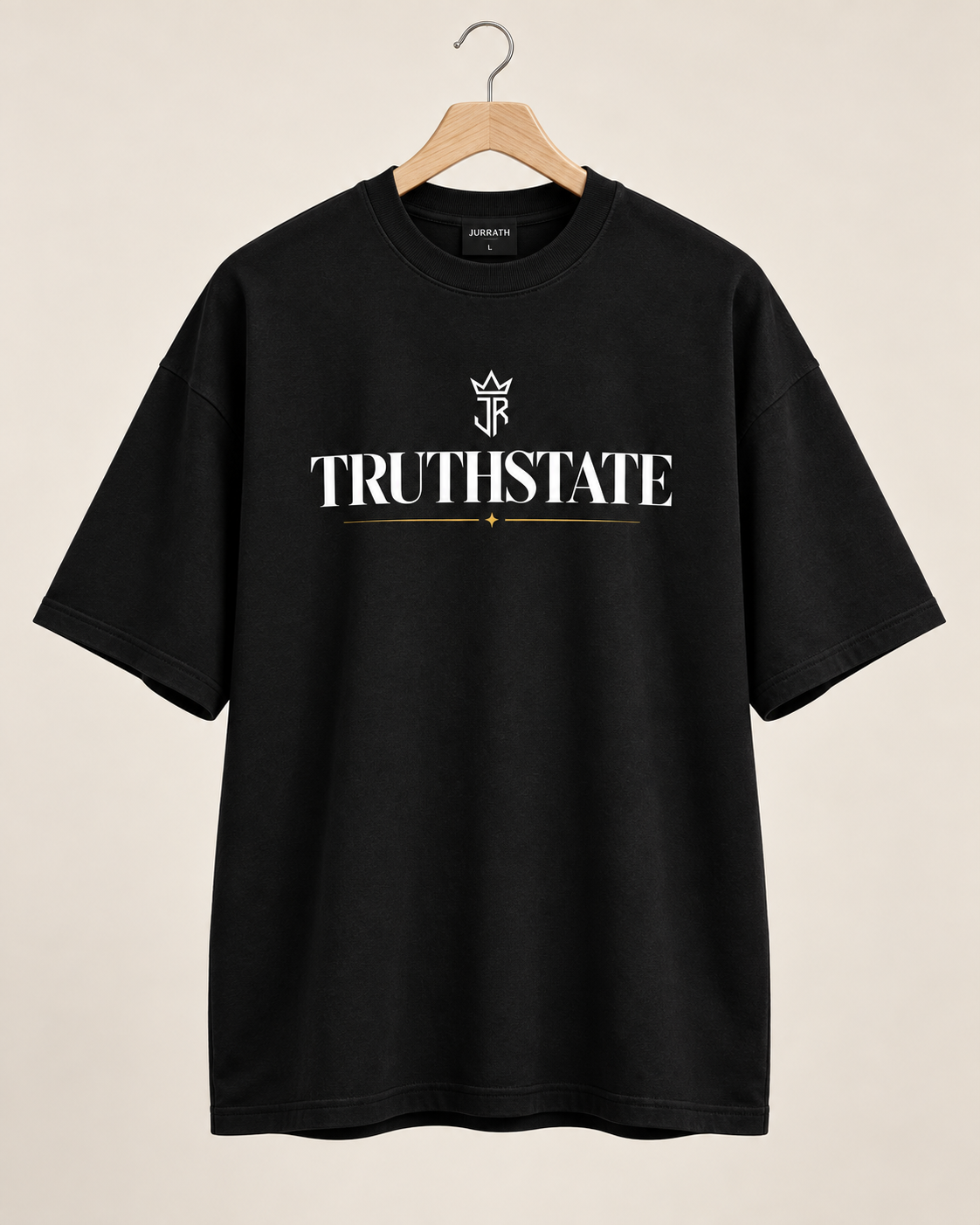 TRUTHSTATE Minimal Oversized T-Shirt