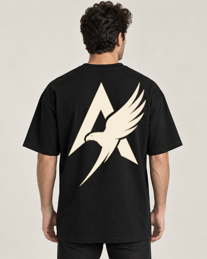 ASCEND Eagle Oversized Graphic T-Shirt