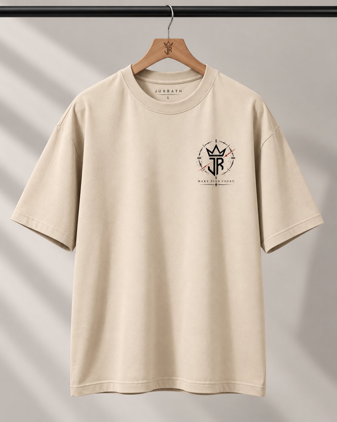 STOP WAITING. START LIVING. Oversized Graphic T-Shirt