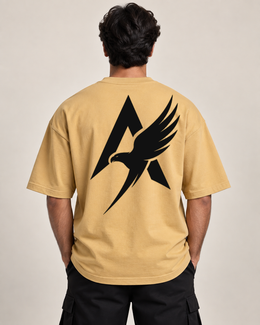 ASCEND Eagle Oversized Graphic T-Shirt