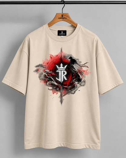 DISCIPLINE OVER MOTIVATION Oversized Graphic T-Shirt