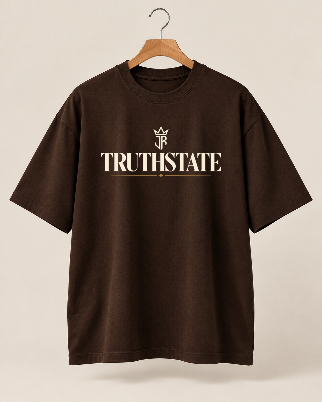 TRUTHSTATE Minimal Oversized T-Shirt