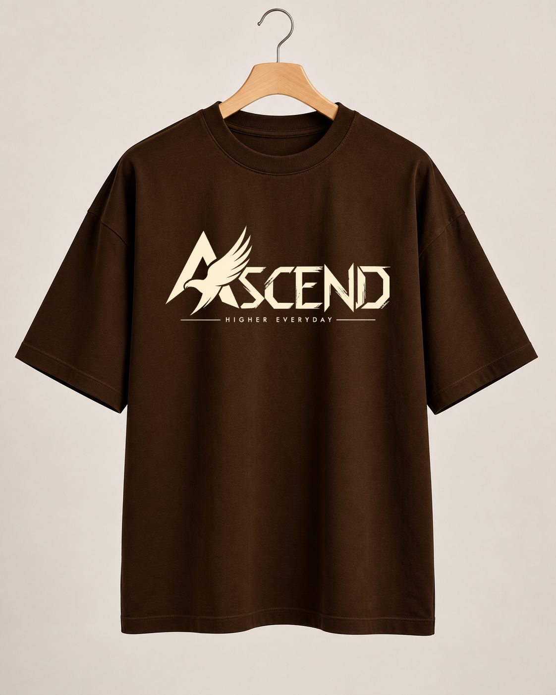 ASCEND Eagle Oversized Graphic T-Shirt