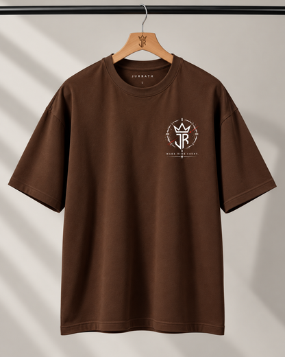 STOP WAITING. START LIVING. Oversized Graphic T-Shirt