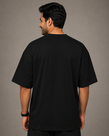 MILES MAKE MEN ROADBORN Oversized Biker T-Shirt