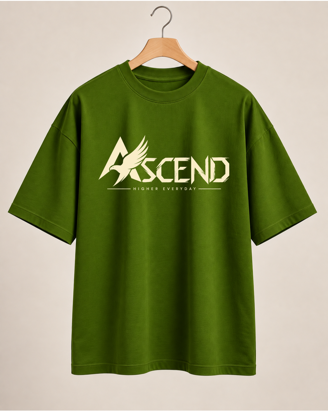 ASCEND Eagle Oversized Graphic T-Shirt