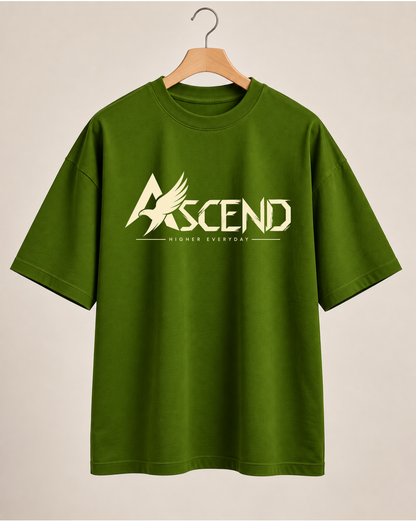 ASCEND Eagle Oversized Graphic T-Shirt
